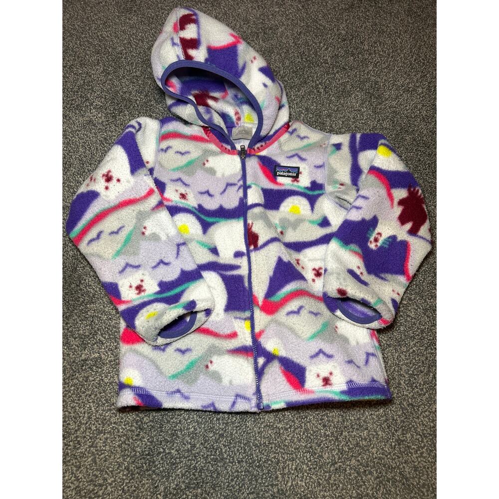 Patagonia kids unisex fleece zipup size 5t